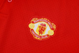 Manchester United Polo Retro Fans  Red 1:1 Quality Soccer Jersey  25-26
