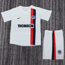 Retro PSG Paris  Away Kids 1:1 Quality Soccer Jersey  2002-2003