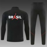 Brazil Training Tracksuit Black (Kids And Man 16-2XL)  1:1  25-26