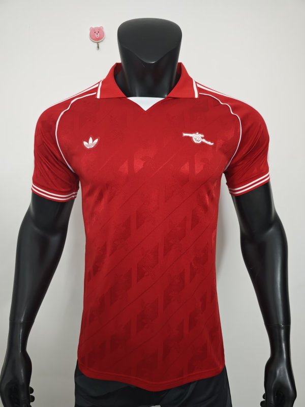 Arsenal T-shirt Special Edition POLO  Player Red 1:1 Quality Soccer Jersey    25-26