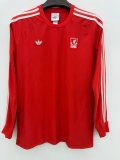 Liverpool T-shirt Retro Long Sleeve  Red 1:1 Quality Soccer Jersey 26-27