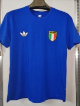 Retro Italy 70 Year Special Edition Blue  Fans 1:1 Quality Soccer Jersey  23-24