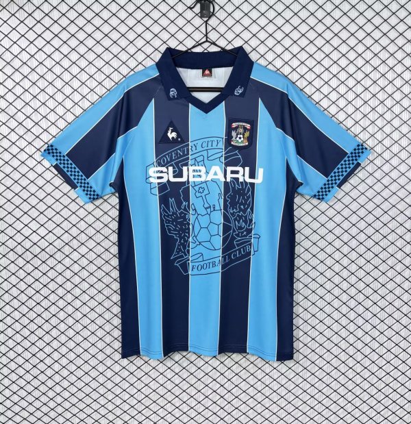Retro Coventry City Home  Fans   1:1 Quality Soccer Jersey 1997-1998