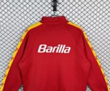 Retro Roma Jacket Red 1:1 Quality Soccer Jersey 1988-1989