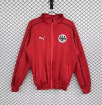 Retro Frankfurt Jacket Red 1:1 Quality Soccer Jersey 1998-1999
