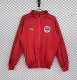 Retro Frankfurt Jacket Red 1:1 Quality Soccer Jersey 1998-1999