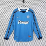 Retro Napoli Away Long Sleeve 1:1 Quality Soccer Jersey 1998