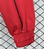 Retro Frankfurt Jacket Red 1:1 Quality Soccer Jersey 1998-1999