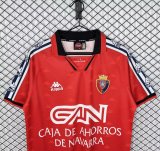 Retro Osasuna Home 1:1 Quality Soccer Jersey  1995-1996