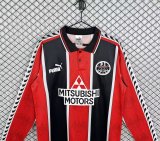 Retro Frankfurt  Home Long Sleeve 1:1 Quality Soccer Jersey 1996-1997