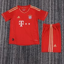 Retro Bayern Munich  home Kids 1:1 Quality Soccer Jersey 2012-2013