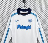 Retro Napoli Away Long Sleeve 1:1 Quality Soccer Jersey 1998-1999