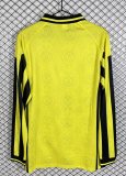 Retro Dortmund Home Fans Long Sleeve  1:1 Quality Soccer Jersey   1996-1997