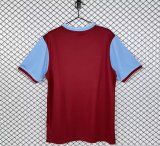 Retro Aston Villa home 1:1 Quality Soccer Jersey 2009-2010