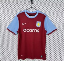 Retro Aston Villa home 1:1 Quality Soccer Jersey 2009-2010
