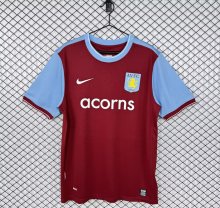 Retro Aston Villa home 1:1 Quality Soccer Jersey 2009-2010