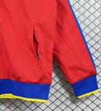 Retro Barcelona Windbreaker  red 1:1 Quality Soccer Jersey 2010-2011