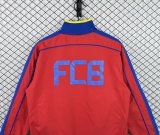 Retro Barcelona Windbreaker  red 1:1 Quality Soccer Jersey 2010-2011