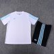 Adidas Clover Training White With Pants Sets Fans 1:1 Quality Soccer Jersey  26-27（2026）