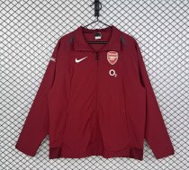 Retro Arsenal Windbreaker Red   1:1 Quality Soccer Jersey 2005-2006