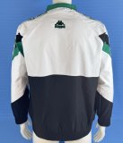 Betis Windbreaker White  Green 1:1 Quality Soccer Jersey  1996-1997