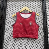 Portugal  Women Vest Fans 1:1 Quality Soccer Jersey 26-27 (2026)