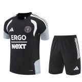 miami Training  Fans Kits Black (Kids And Man 16-2XL) 1:1 Quality Soccer Jersey 26-27