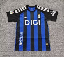 Retro Real Oviedo away Fans 1:1 Quality Soccer Jersey   25-26