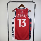 Los Angeles Clippers  Red #13 GEORGE  1:1 Quality NBA  Season Jerseys 2025