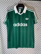 Adidas Clover Oasis  POLO  T-shirt  Green 1:1 Quality Soccer Jersey  25-26