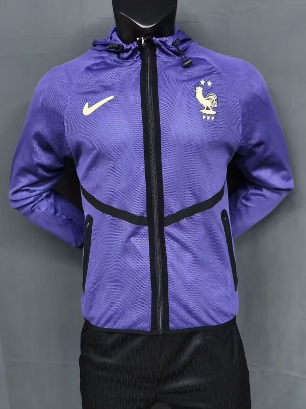 France Windbreaker  Red 1:1 Quality Soccer Jersey  26-27