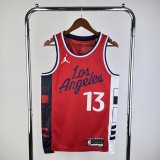 Los Angeles Clippers  Red #13 GEORGE  1:1 Quality NBA  Season Jerseys 2025