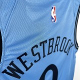 Los Angeles Clippers City Edition Blue  #0 WESTBROOK 1:1 Quality NBA  Season Jerseys 2025