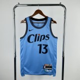Los Angeles Clippers City Edition Blue #13 GEORGE 1:1 Quality NBA  Season Jerseys  2025