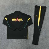 Brazil Training Tracksuit Black (Kids And Man 10-2XL)  1:1  26-27 (2026)
