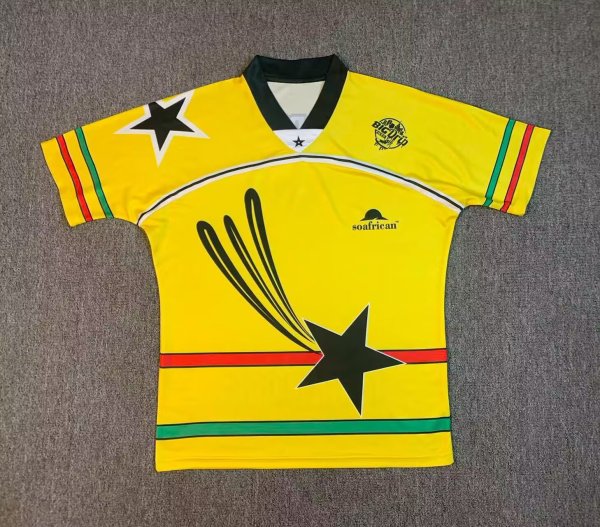 Ghana Leisure Polo Special Edition Black Fans  1:1 Quality Soccer Jersey  26-27 (2026)
