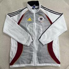 Germany Windbreaker White Red  1:1 Quality Soccer Jersey 26-27
