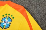 Brazil Training Tracksuit Yellow (Kids And Man 10-2XL)  1:1  26-27 (2026)