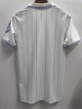 Real Madrid Retro Leisure Special Edition Fans White  1:1 Quality Soccer Jersey  26-27