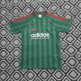Adidas Clover Classic green and red stripes T-shirt  Green 1:1 Quality Soccer Jersey  25-26