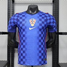 Croatia Away Player 1:1 Quality Soccer Jersey   26-27（2026）