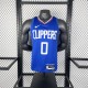 Los Angeles Clippers  Blue #0 WESTBROOK  1:1 Quality NBA  Season Jerseys 2023