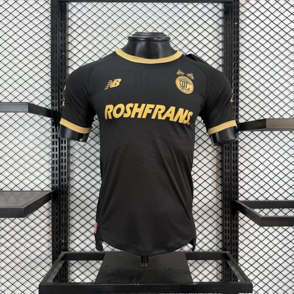 Toluca Black Player 1:1 Quality Soccer Jersey  26-27