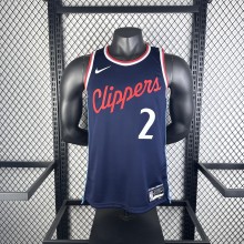 Los Angeles Clippers  Blue #2 LRONARD  1:1 Quality NBA  Season Jerseys 2025
