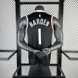 Los Angeles Clippers  Black  #1 HARDEN 1:1 Quality NBA  Season Jerseys 2021