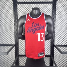Los Angeles Clippers  Red #13 GEORGE  1:1 Quality NBA  Season Jerseys 2025