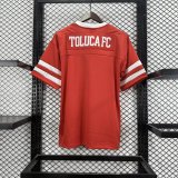 Toluca Loose  Special Edition Red  Fans 1:1 Quality Soccer Jersey  26-27