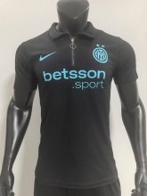 Inter Milan POLO  Player  1:1 Quality Soccer Jersey   25-26