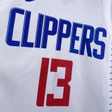 Los Angeles Clippers  White #13 GEORGE  1:1 Quality NBA  Season Jerseys 2023