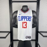 Los Angeles Clippers  White #13 GEORGE  1:1 Quality NBA  Season Jerseys 2023